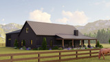 Farmhouse House Plan - 14291 - Left Exterior