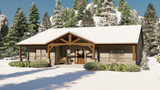 Craftsman House Plan - 66717 - Exterior
