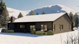 Craftsman House Plan - 66717 - Rear Exterior
