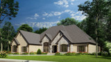 European House Plan - Cobblestone Drive 58242 - Right Exterior