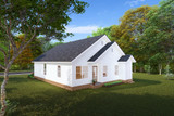 Cottage House Plan - Dogwood Cottage 37123 - Rear Exterior