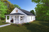 Cottage House Plan - Dogwood Cottage 37123 - Right Exterior