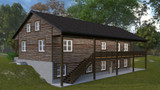 Country House Plan - Michelle 42315 - Rear Exterior