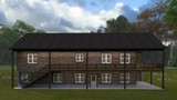 Country House Plan - Michelle 42315 - Rear Exterior