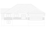 Craftsman House Plan - Melissa 76032 - Front Exterior