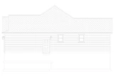 Craftsman House Plan - Melissa 76032 - Right Exterior