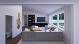 Craftsman House Plan - Melissa 76032 - Family Room