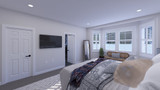 Craftsman House Plan - Melissa 76032 - Master Bedroom
