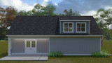 Farmhouse House Plan - Jacksonville Garage 21492 - Rear Exterior