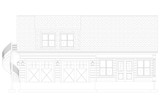 Farmhouse House Plan - Jacksonville Garage 21492 - Front Exterior