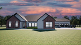 Farmhouse House Plan - Weighbridge 35964 - Front Exterior
