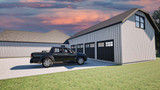 Farmhouse House Plan - Weighbridge 35964 - Right Exterior