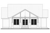 Cottage House Plan - Cottage Hill 45980 - Front Exterior