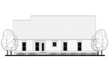 Secondary Image - Craftsman House Plan - Sandalwood 63577 - Rear Exterior