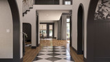 Classic House Plan - Foxtail Manor 22613 - Entrance