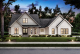 Farmhouse House Plan - Ansley Court 99884 - Front Exterior