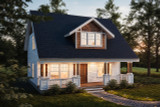 Craftsman House Plan - Dickinson 88020 - Front Exterior