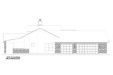 Craftsman House Plan - 29370 - Left Exterior