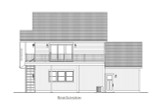 Farmhouse House Plan - Riley Road 60009 - Left Exterior