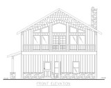 Mountain Rustic House Plan - 30216 - Front Exterior