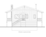 Lodge Style House Plan - 19919 - Front Exterior