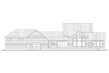 Farmhouse House Plan - 44412 - Rear Exterior