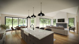 Craftsman House Plan - 61537 - Kitchen Craftsman House Plan - 61537 - Kitchen
