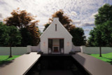 Contemporary House Plan - The Luma Pool House 26926 - Front Exterior