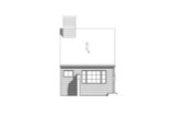 Contemporary House Plan - The Luma Pool House 26926 - Left Exterior