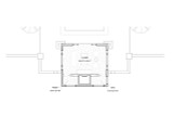 Contemporary House Plan - The Luma Pool House 26926 - 1st Floor Plan
