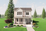 Traditional House Plan - The Haven 51885 - Front Exterior