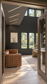 Modern House Plan - 61843 - Office