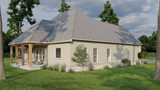 Classic House Plan - Ashlyn Cove 20840 - Left Exterior