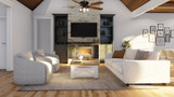 Secondary Image - Classic House Plan - Ashlyn Cove 20840 - Great Room
