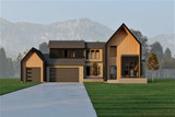 Modern House Plan - Alder 63668 - Front Exterior