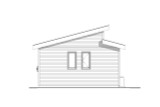 Modern House Plan - Be My Guest 17661 - Rear Exterior