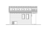 Modern House Plan - Be My Guest 17661 - Left Exterior