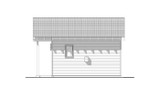 Modern House Plan - Be My Guest 17661 - Right Exterior