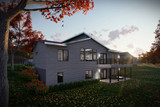 Contemporary House Plan - 80785 - Rear Exterior