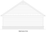 Secondary Image - Traditional House Plan - Bayfield Garage 2 24559 - Rear Exterior