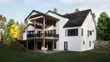 Modern House Plan - 51080 - Rear Exterior