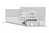 Modern House Plan - 51080 - Rear Exterior
