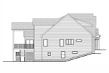 Modern House Plan - 51080 - Left Exterior