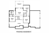 Modern House Plan - 51080 - Basement Floor Plan
