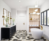 Modern House Plan - 51080 - Master Bathroom