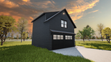 Traditional House Plan - The Ferryman 68038 - Left Exterior