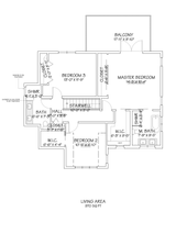 Secondary Image - Farmhouse House Plan - The Churchill Arms 11573 - 2nd Floor Plan