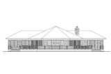 Shingle-Style House Plan - Buckley 96421 - Rear Exterior