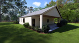Secondary Image - Traditional House Plan - The Primrose 89524 - Rear Exterior