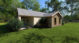 Traditional House Plan - The Primrose 89524 - Rear Exterior